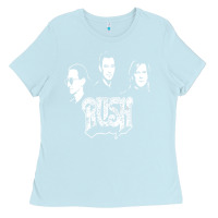 Baby Blue rush Ladies Tee - artisFamous