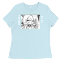 Baby Blue reaper death Ladies Tee - artisFamous