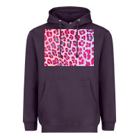 Plum leopard background pink shimmer 3200x2400 Heavyweight Hoodie - AdoDesignShop