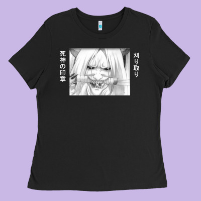 Reaper Death Ladies Tee Designed By Artisfamous