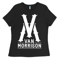 Black Van Morrison Music Ladies Tee - artisFamous