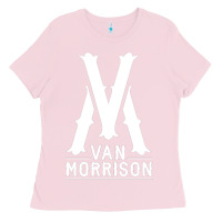 Bubblegum Pink Van Morrison Music Ladies Tee - artisFamous