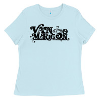 Baby Blue Van Morrison Music Ladies Tee - artisFamous
