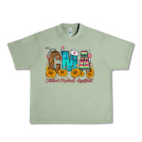 Oil Green CMA Certified Medical Assistant Urban Heavy Tee - FaDigitalArtStudio