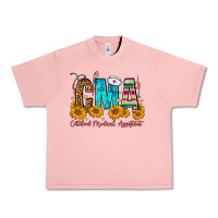Salmon CMA Certified Medical Assistant Urban Heavy Tee - FaDigitalArtStudio