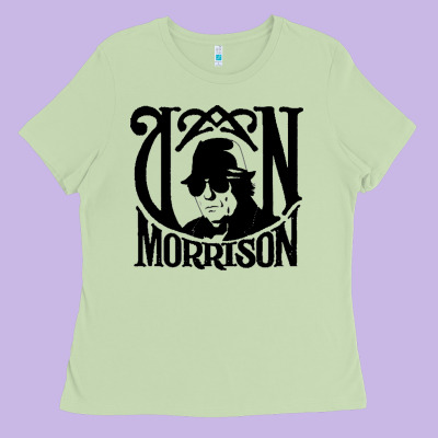 Van Morrison Music Ladies Tee Designed By Artisfamous