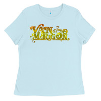 Baby Blue Van Morrison Music Ladies Tee - artisFamous