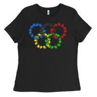 Black winter olympics Ladies Tee - artisFamous