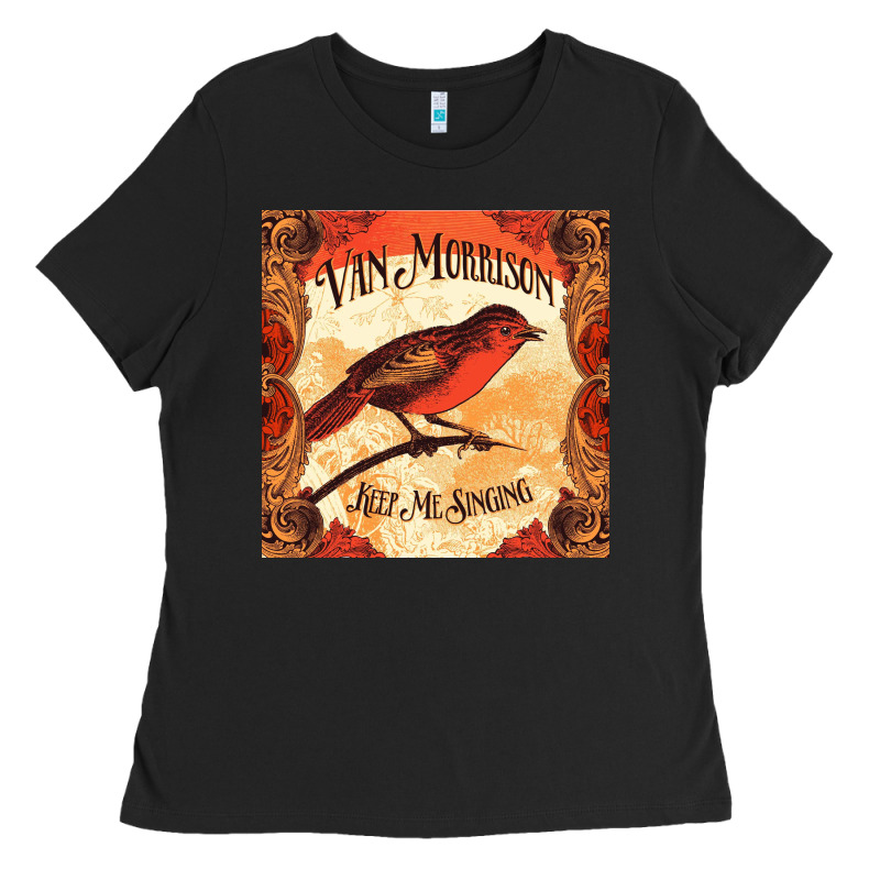 Van Morrison Music Ladies Tee by artisFamous | Teevron