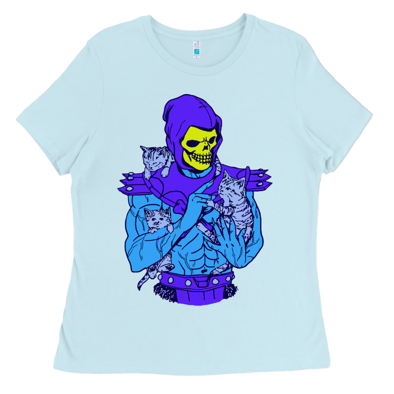 Skeletor's Cat Premium Scoop Csic Las Ladies Tee by artisFamous | Teevron