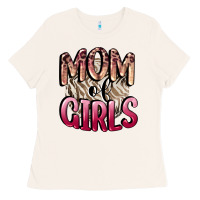 Mom Of Girls Mother's Day Ladies Tee | Teevron