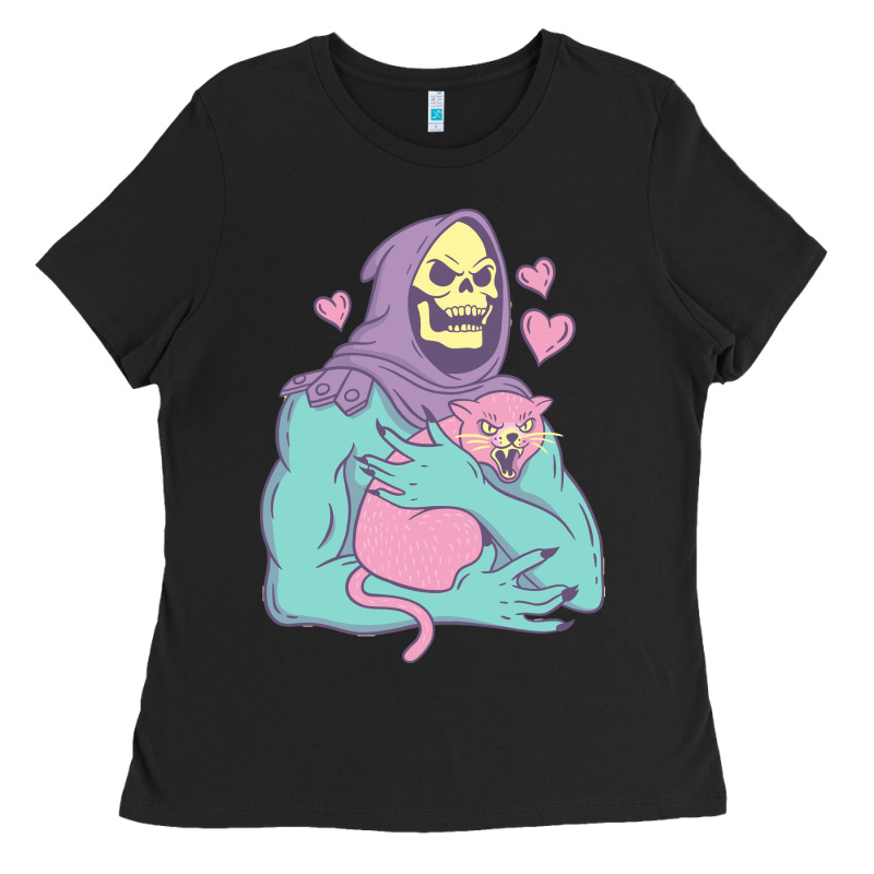 Skeletor's Cat Premium Scoop Classic Ladies Tee by artisFamous | Teevron