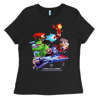 Black superheroes Ladies Tee - artisFamous
