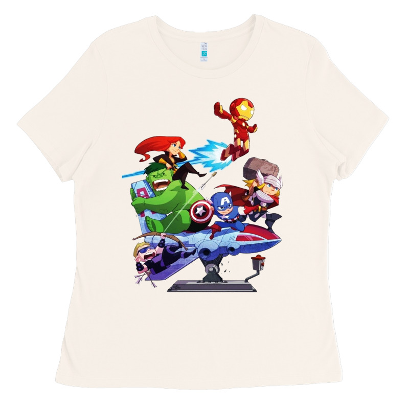 Superheroes Ladies Tee by artisFamous | Teevron