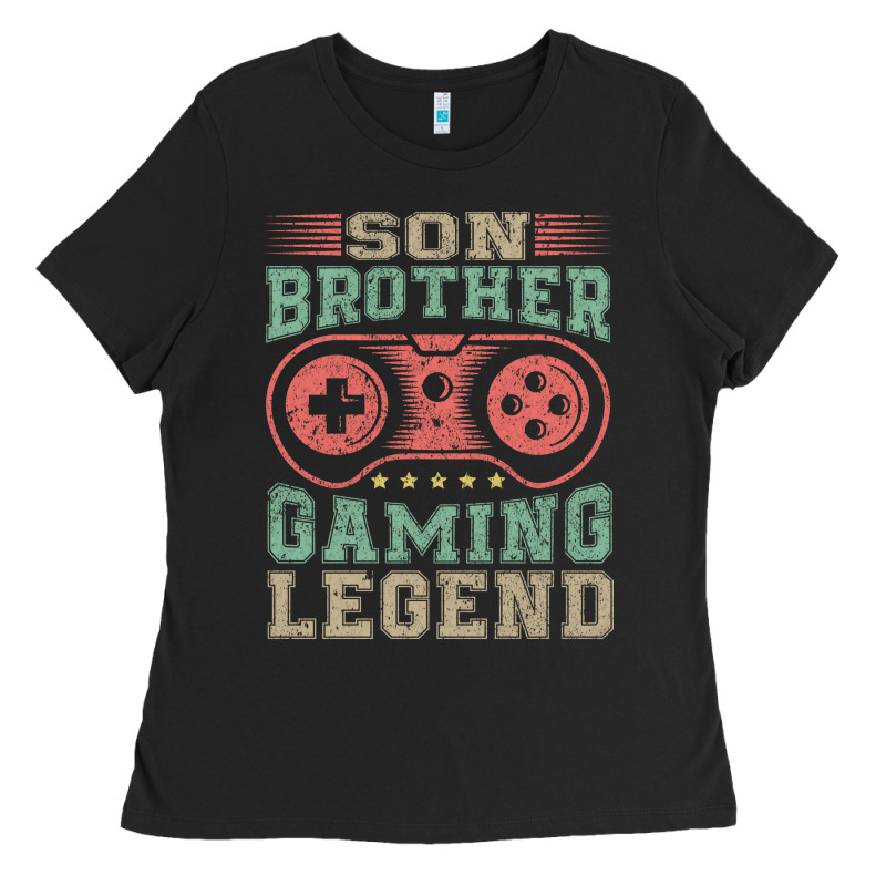 Son Brother Gaming Legend Ladies Tee by artisFamous | Teevron