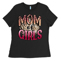 Black Mom of Girls Mother's Day Ladies Tee - CowGirlArtShop