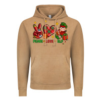 Vintage Camel Peace Love Elf Christmas Vintage Hoodie - BundleAndBundleShop