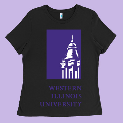 Western Illinois College Ladies Tee Designed By Artisfamous