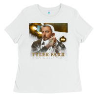 White tyler farr Ladies Tee - artisFamous