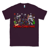 Plum merry christmas gnomies Classic Tee - CowGirlArtShop