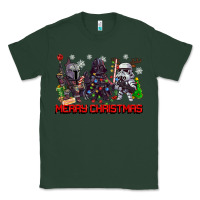 Sports Green merry christmas gnomies Classic Tee - CowGirlArtShop