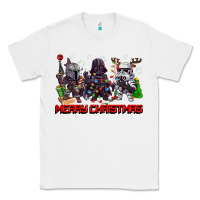 White merry christmas gnomies Classic Tee - CowGirlArtShop