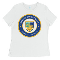 White Chamberlain Art Ladies Tee - artisFamous