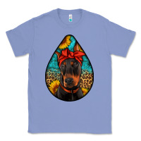 Colony Blue doberman Classic Tee - Artiststas