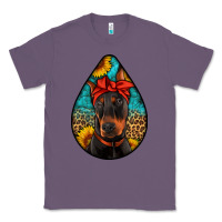 Lavender doberman Classic Tee - Artiststas
