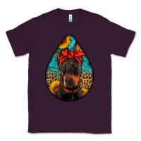 Plum doberman Classic Tee - Artiststas