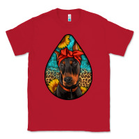 Red doberman Classic Tee - Artiststas