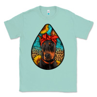 Seafoam doberman Classic Tee - Artiststas