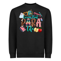 Black living that  para  life Heavyweight Sweatshirt - AdoDesignShop