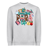 Heather Grey living that  para  life Heavyweight Sweatshirt - AdoDesignShop