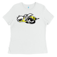 White super bee Ladies Tee - artisFamous