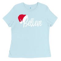 Baby Blue christmas Ladies Tee - artisFamous