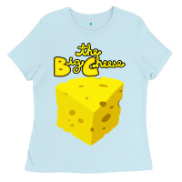 Baby Blue the big cheese Ladies Tee - artisFamous