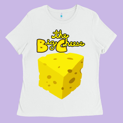 The Big Cheese Ladies Tee Designed By Artisfamous