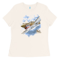 Bone flying tigers Ladies Tee - artisFamous