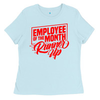 Baby Blue employee of the month runner up Ladies Tee - artisFamous