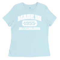 Baby Blue made in 1955 funny vintage Ladies Tee - artisFamous