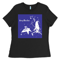 Black Best Barry Manilow Ladies Tee - artisFamous