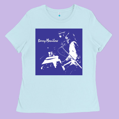 Best Barry Manilow Ladies Tee Designed By Artisfamous