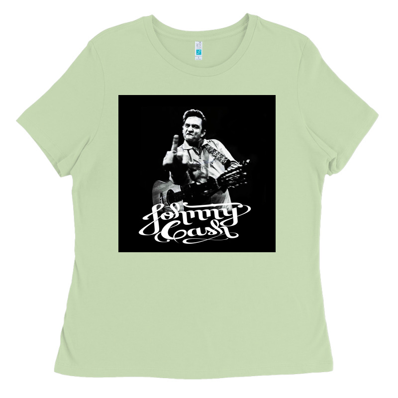 Johnny Cash Music Ladies Tee by artisFamous | Teevron