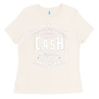 Bone Johnny Cash Music Ladies Tee - artisFamous