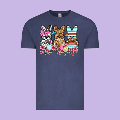 Western Easter Peeps Vintage Tee Designed By Oliviacreatesart