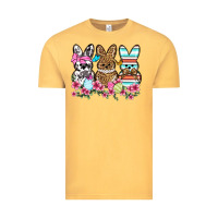Vintage Mustard Western Easter peeps Vintage Tee - OliviaCreatesArt