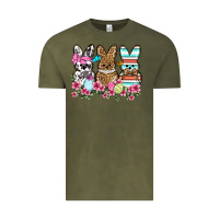 Vintage Olive Western Easter peeps Vintage Tee - OliviaCreatesArt