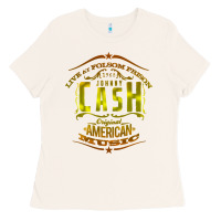 Bone Johnny Cash Music Ladies Tee - artisFamous