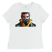 White codfish beatbox Ladies Tee - artisFamous